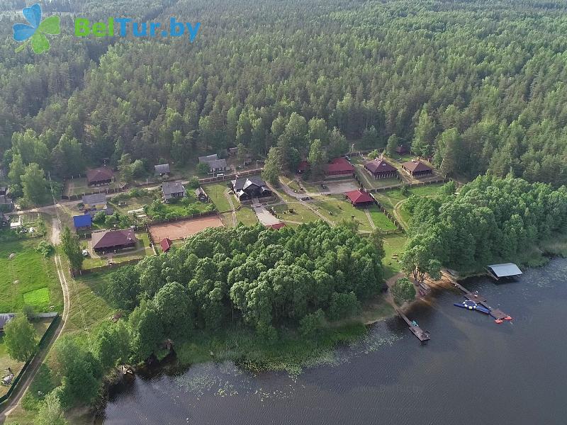 Rest in Belarus - recreation center Bobrovaja hata - Territory