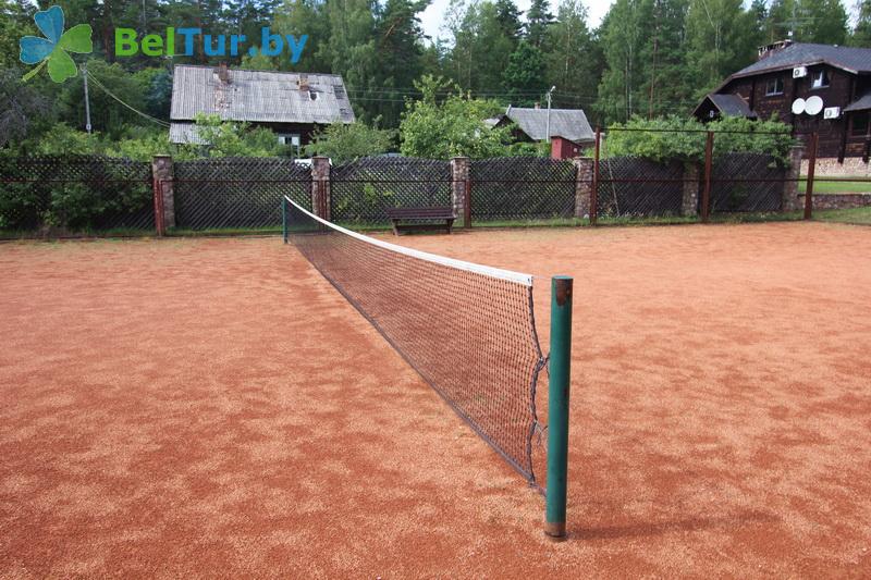 Rest in Belarus - recreation center Bobrovaja hata - Tennis court