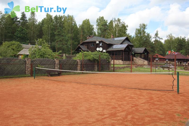 Rest in Belarus - recreation center Bobrovaja hata - Tennis court