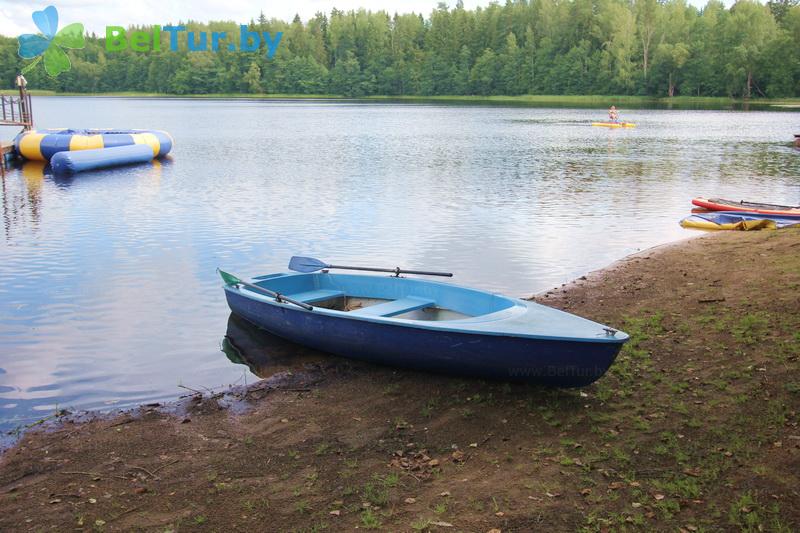 Rest in Belarus - recreation center Bobrovaja hata - Rent boats