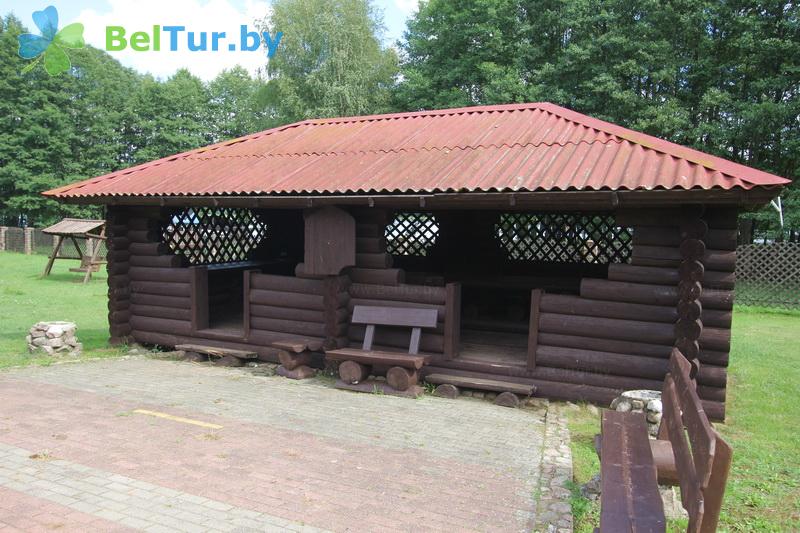 Rest in Belarus - recreation center Bobrovaja hata - Arbour