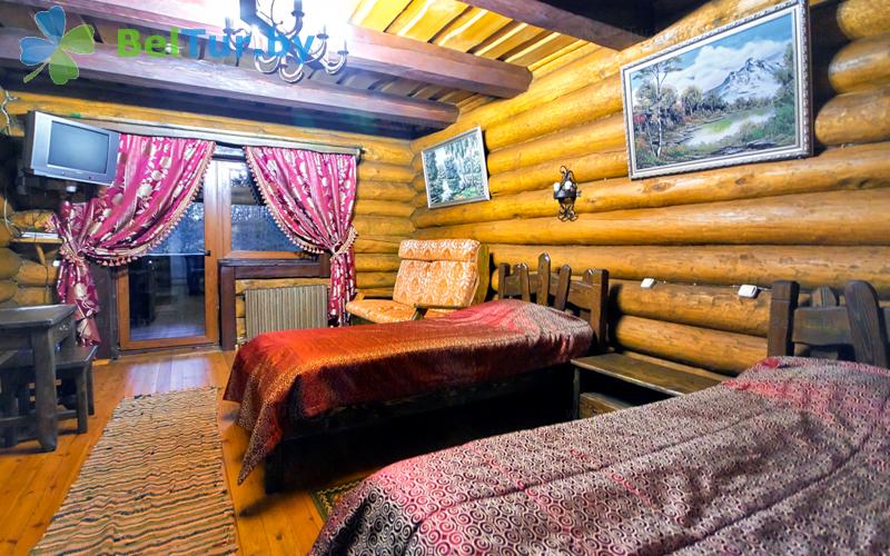 Rest in Belarus - recreation center Bobrovaja hata - house for 6 people (cottage Volchij log) 