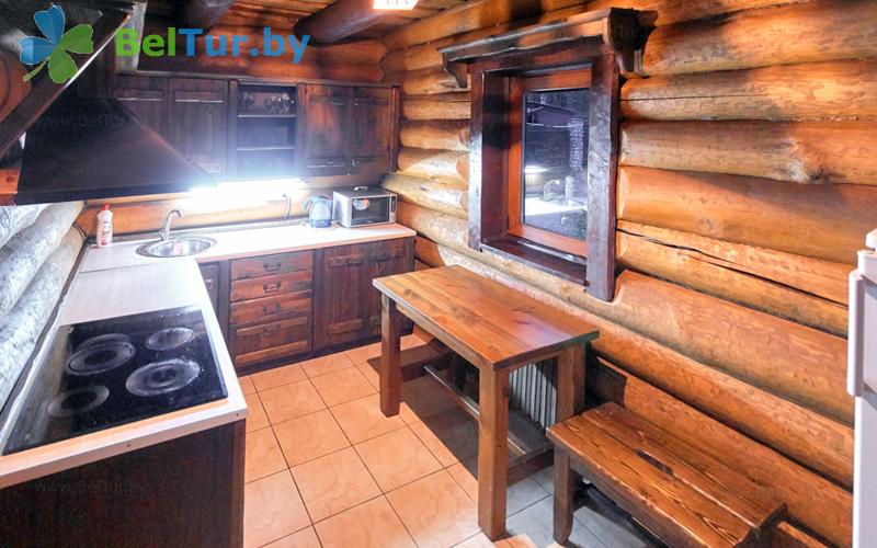 Rest in Belarus - recreation center Bobrovaja hata - house for 6 people (cottage Volchij log) 