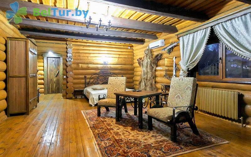 Rest in Belarus - recreation center Bobrovaja hata - house for 6 people (cottage Medvezhij ugol) 