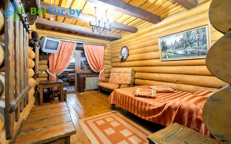 Rest in Belarus - recreation center Bobrovaja hata - house for 6 people (cottage Medvezhij ugol) 