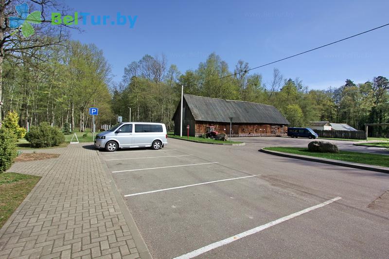 Rest in Belarus - hotel complex Zharkovschina - Parking lot
