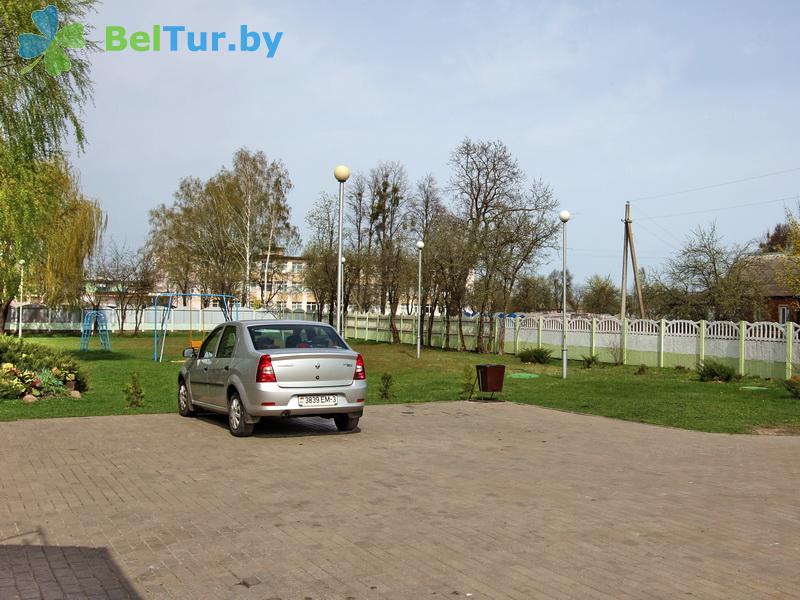 Rest in Belarus - hotel Turov plus - Parking lot
