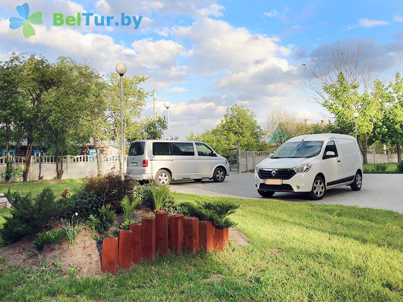 Rest in Belarus - hotel Turov plus - Parking lot