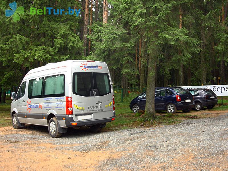 Rest in Belarus - recreation center Sosnovyj bereg - Parking lot