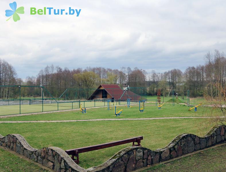 Rest in Belarus - farmstead Karolinsky folvarok Tyzengauza - Sportsground