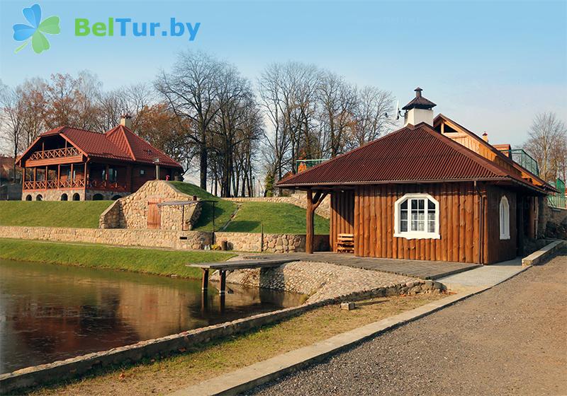Rest in Belarus - farmstead Karolinsky folvarok Tyzengauza - sauna