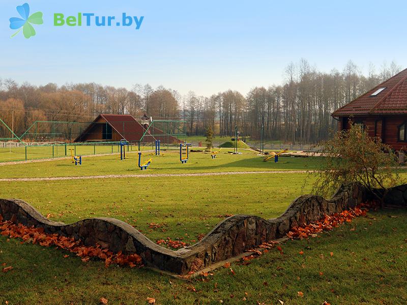 Rest in Belarus - farmstead Karolinsky folvarok Tyzengauza - Sportsground