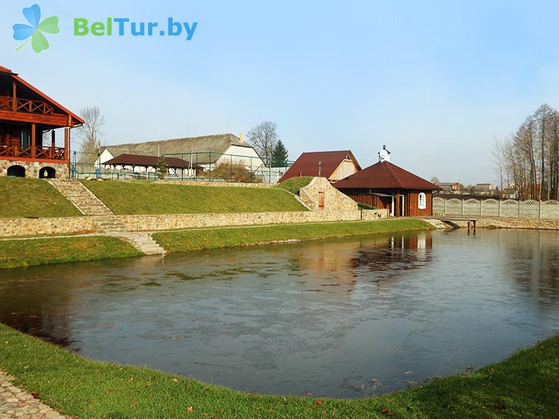 Rest in Belarus - farmstead Karolinsky folvarok Tyzengauza - Water reservoir
