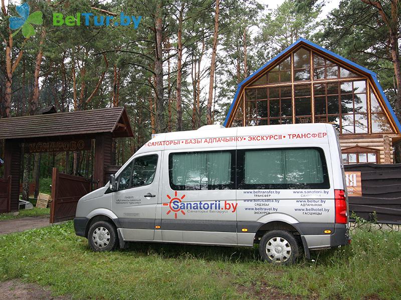 Rest in Belarus - recreation center Komarovo - Parking lot