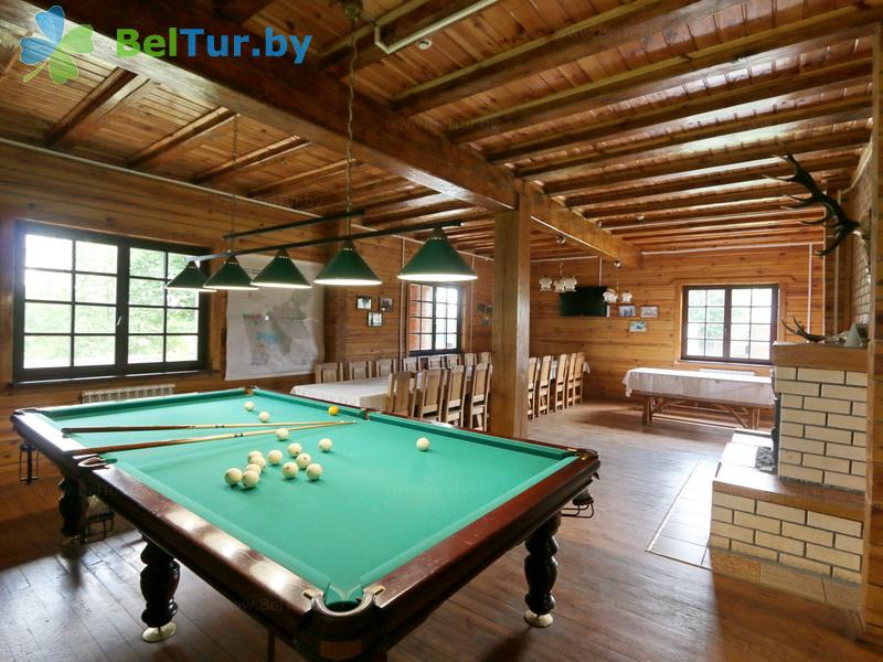 Rest in Belarus - hunter's house Novogrudsky - Billiards