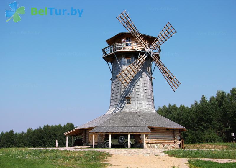 Rest in Belarus - tourist complex Nanosy - mill