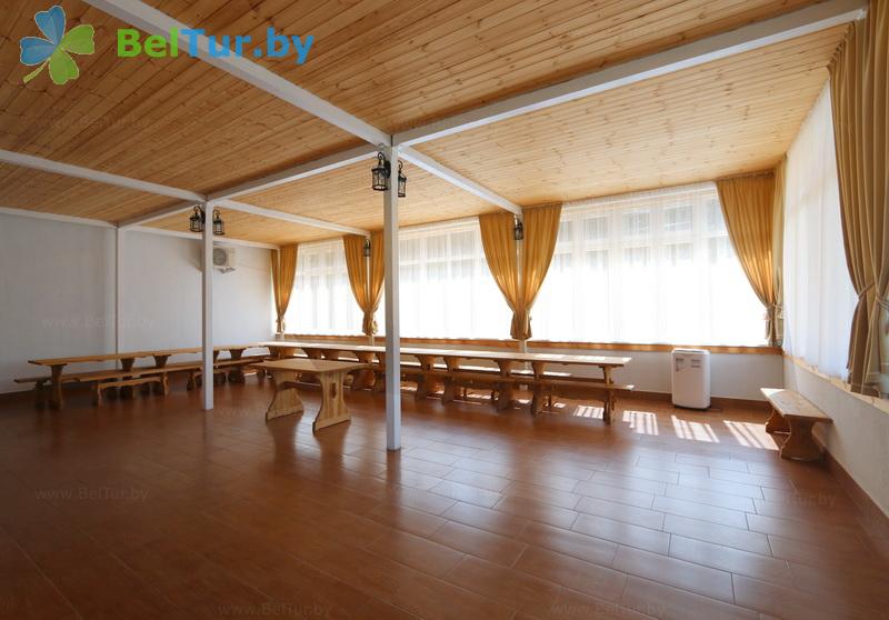 Rest in Belarus - tourist complex Nanosy - Banquet hall