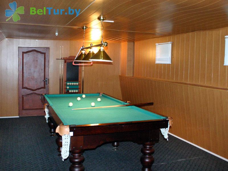 Rest in Belarus - hotel Naroch hotel - Billiards