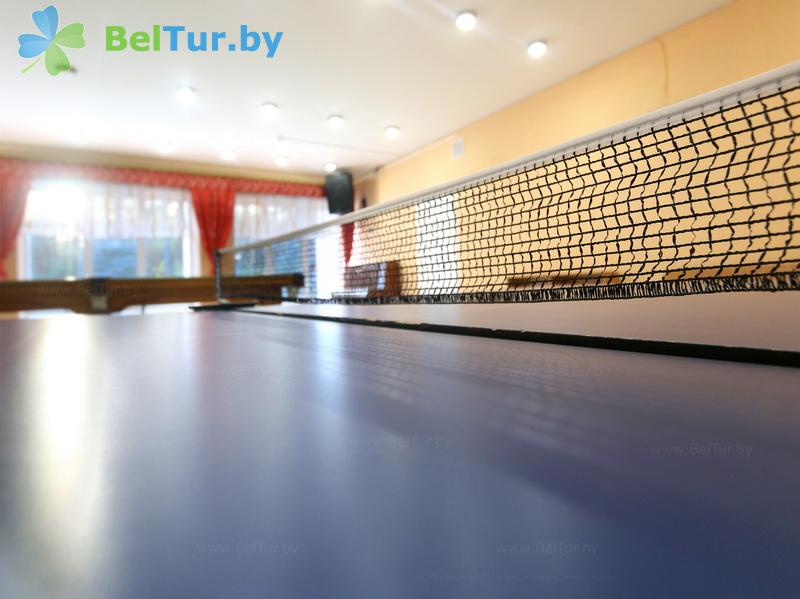 Rest in Belarus - hotel Globus - Table tennis (Ping-pong)