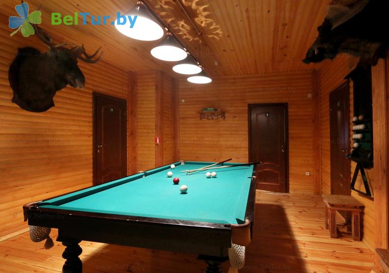 Rest in Belarus - hunter's house Nikolaevo - Billiards