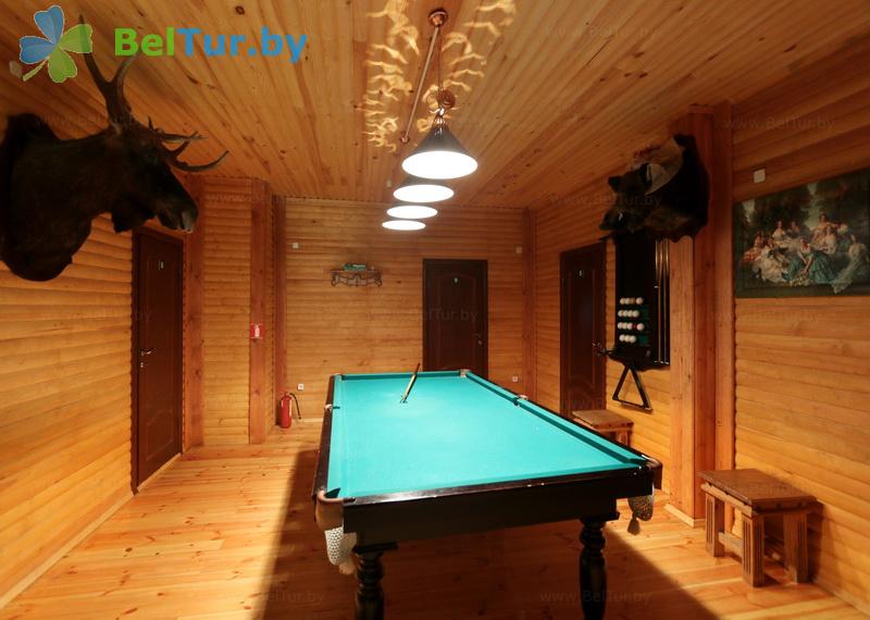 Rest in Belarus - hunter's house Nikolaevo - Billiards