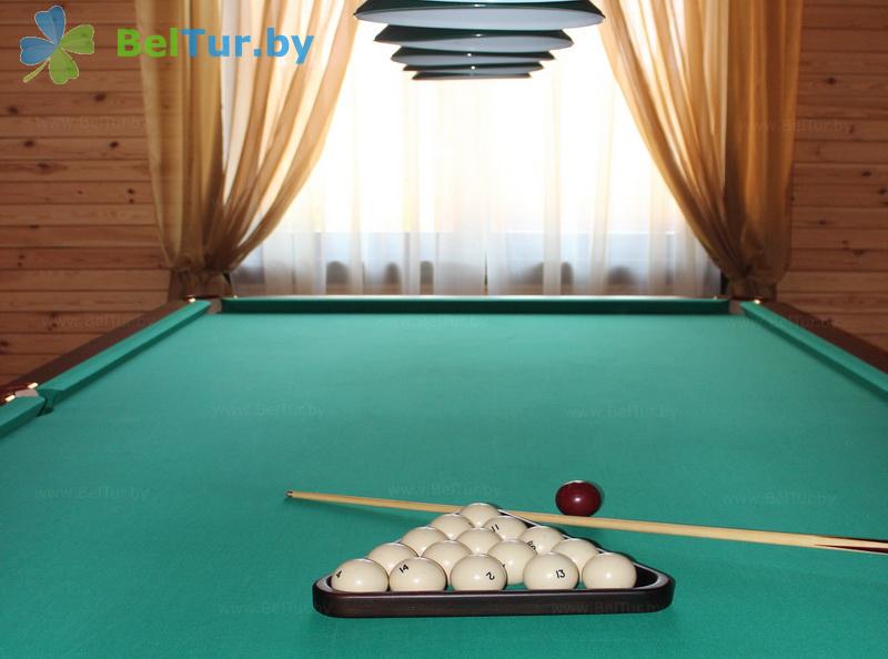Rest in Belarus - recreation center Ochotnik u duba - Billiards