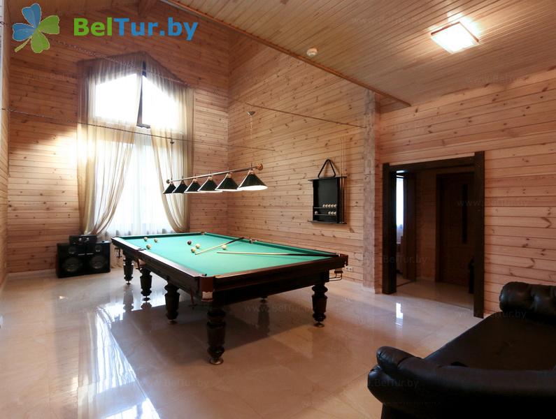 Rest in Belarus - recreation center Ochotnik u duba - Billiards