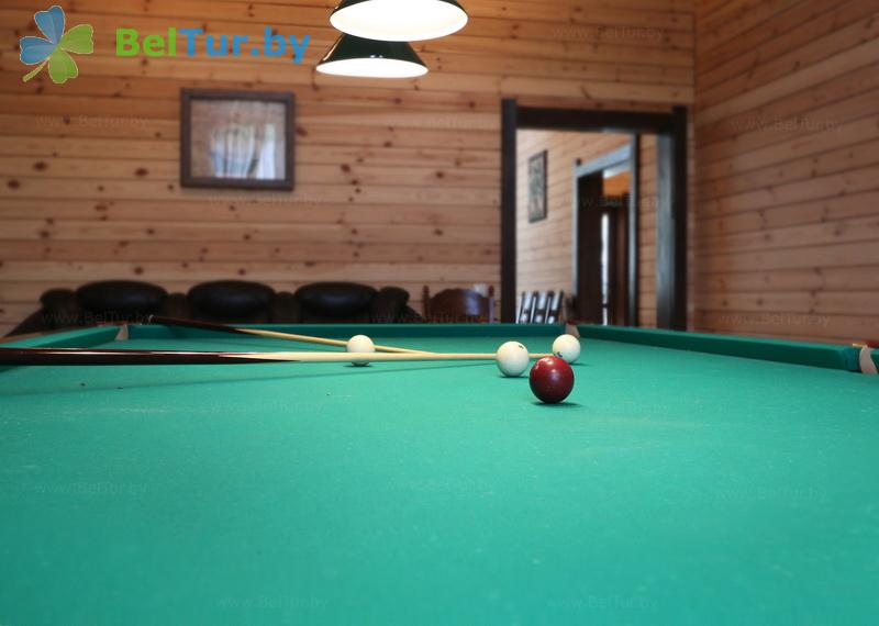 Rest in Belarus - recreation center Ochotnik u duba - Billiards