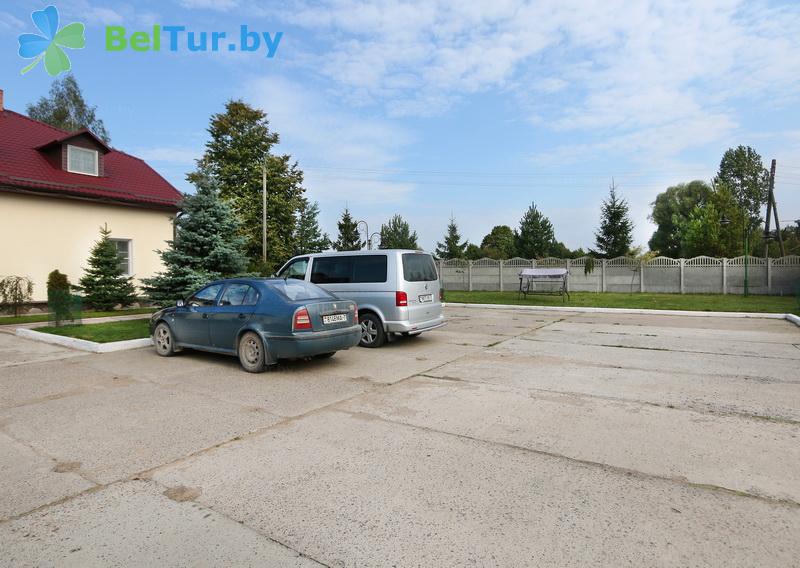 Rest in Belarus - recreation center Korolevichi - Parking lot