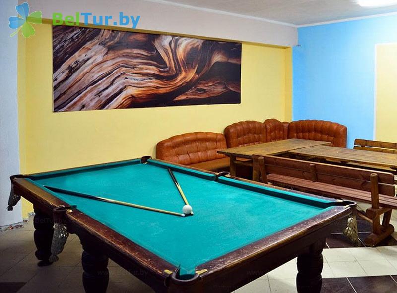 Rest in Belarus - recreation center Zhukov lug - Billiards