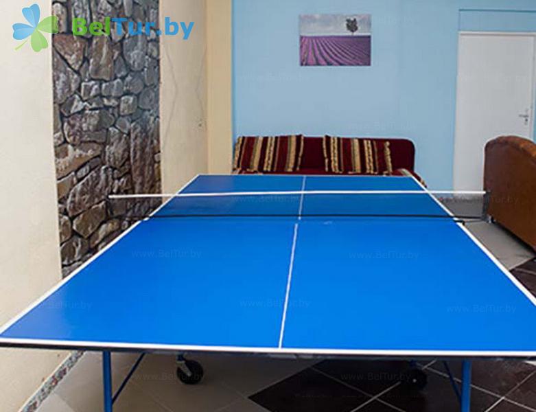 Rest in Belarus - recreation center Zhukov lug - Table tennis (Ping-pong)