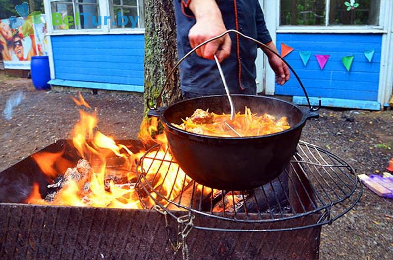 Rest in Belarus - recreation center Zhukov lug - Barbeque