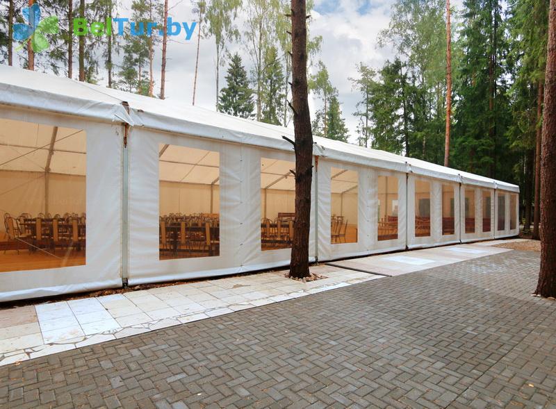 Rest in Belarus - recreation center Zhukov lug - pavilion for festive occasions