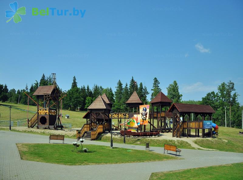 Отдых в Белоруссии Беларуси - горнолыжный спортивно-оздоровительный комплекс Логойск - Детская площадка