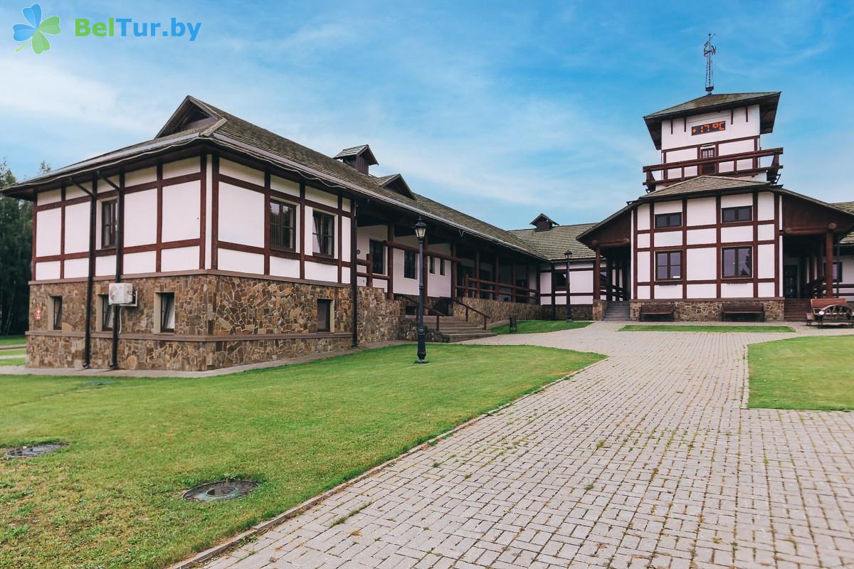 Rest in Belarus - ski sports complex Logoisk - administration building