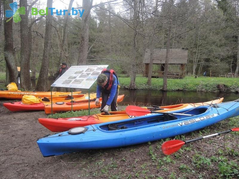 Rest in Belarus - farmstead Golubye ozera - Rent boats