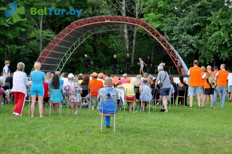 Rest in Belarus - hotel complex Pansky maentak Sula - Outdoor disco