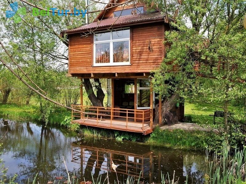 Rest in Belarus - farmstead Zarechany - House over water