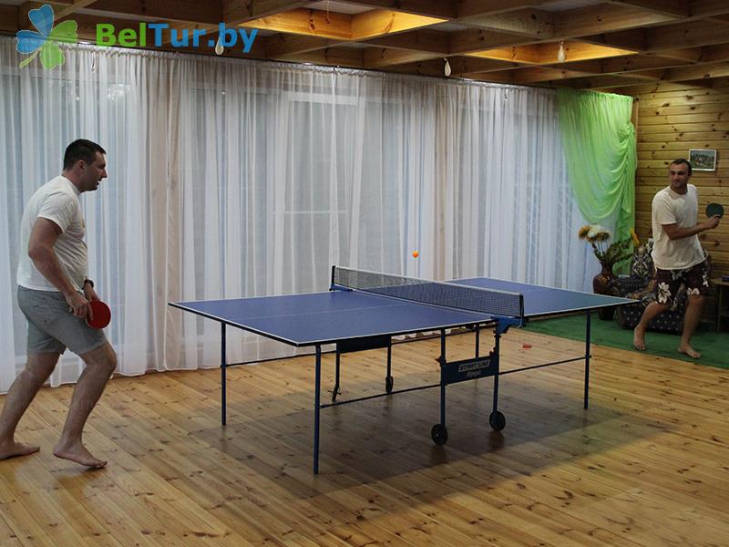 Rest in Belarus - farmstead U Tatiany - Table tennis (Ping-pong)