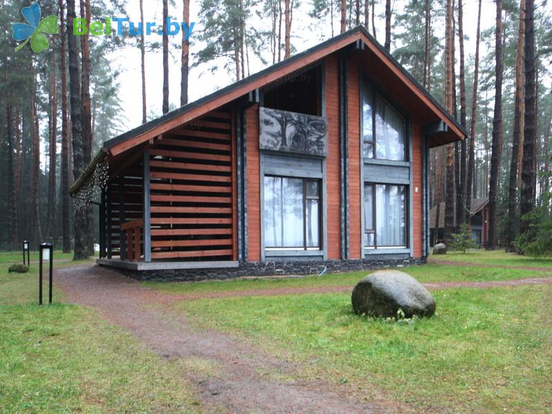 Отдых в Белоруссии Беларуси - туристический комплекс Шишки - дом с камином