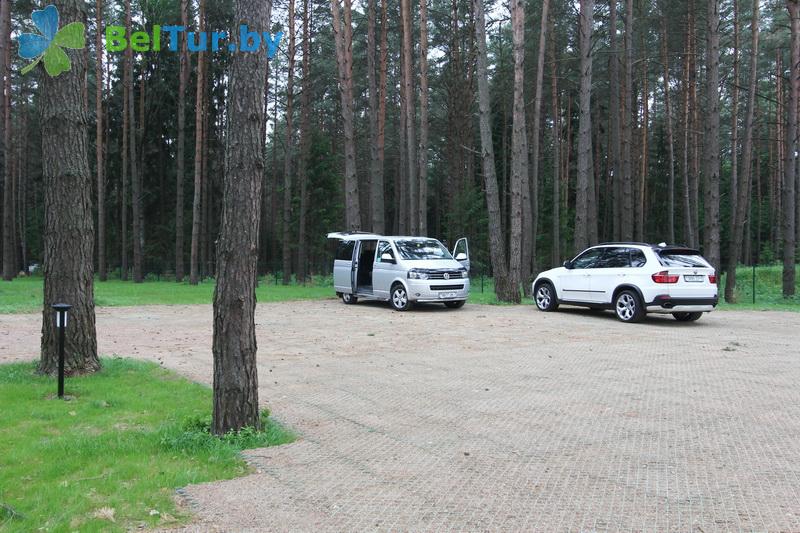 Rest in Belarus - tourist complex Shishki - Parking lot