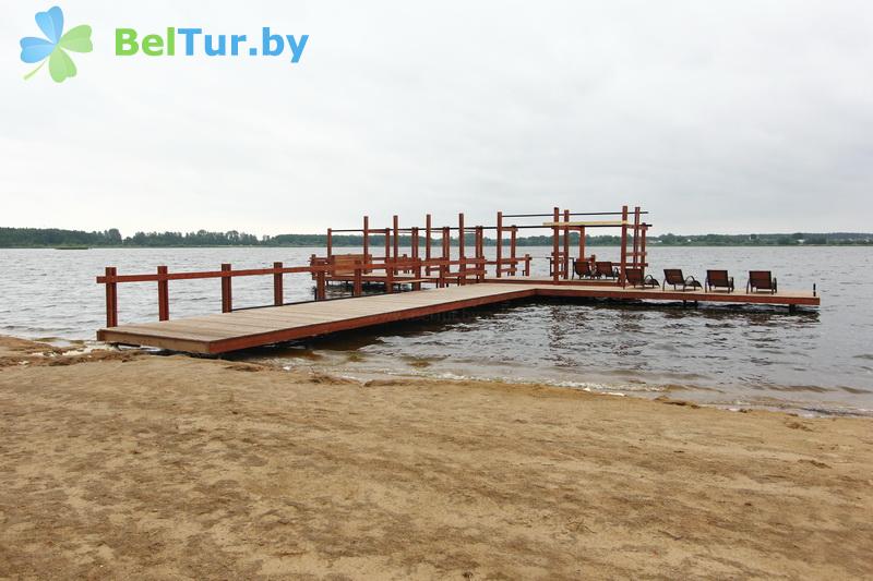 Rest in Belarus - tourist complex Shishki - Beach