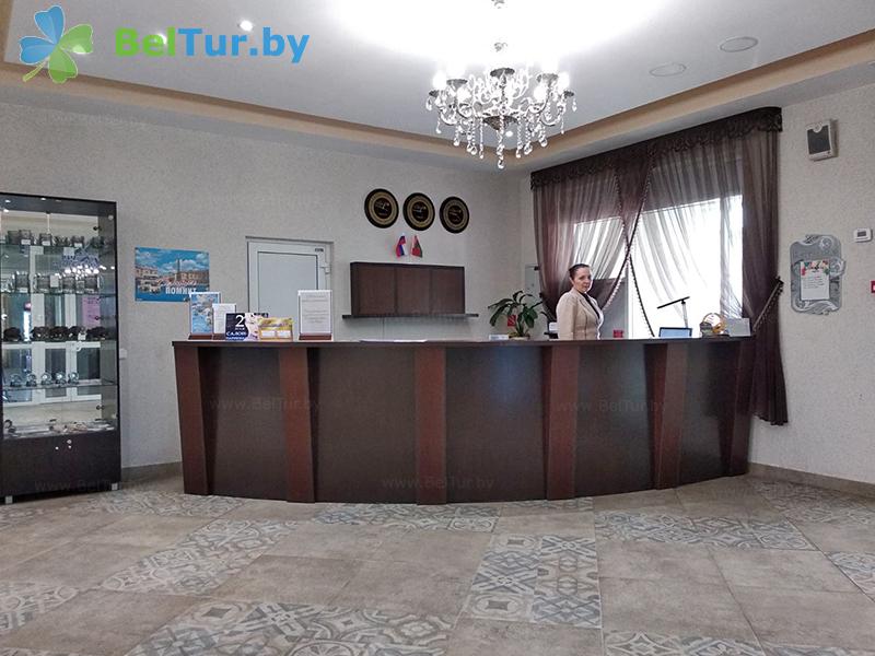 Rest in Belarus - hotel complex Myadel - Reception