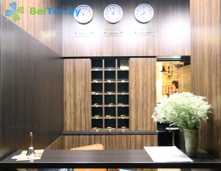 Rest in Belarus - hotel complex M hotel - Reception