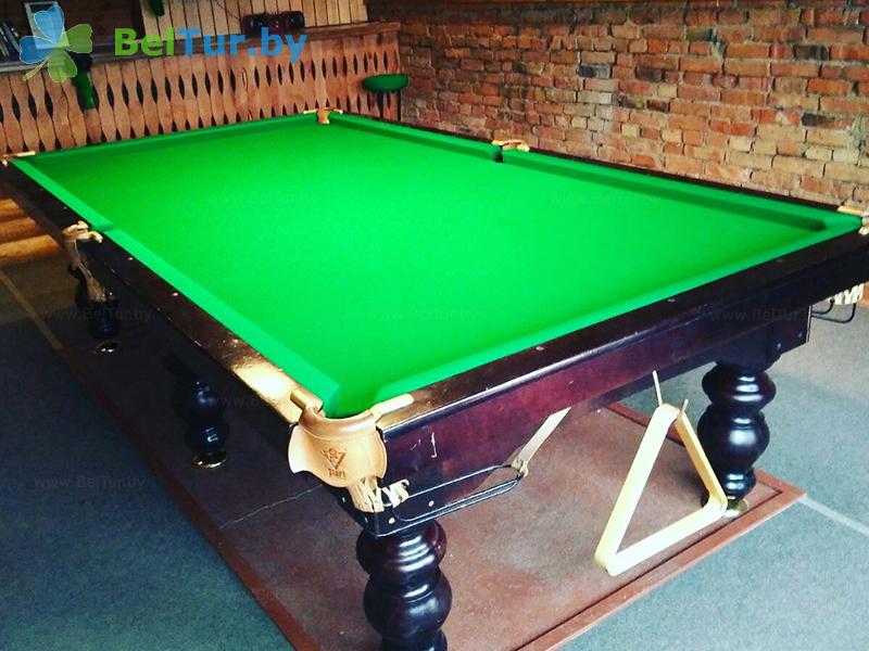 Rest in Belarus - hotel complex Seating yard Nehachevo - Billiards
