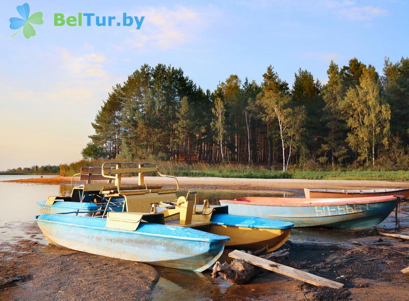 Rest in Belarus - recreation center Klevoe mesto - Rent boats