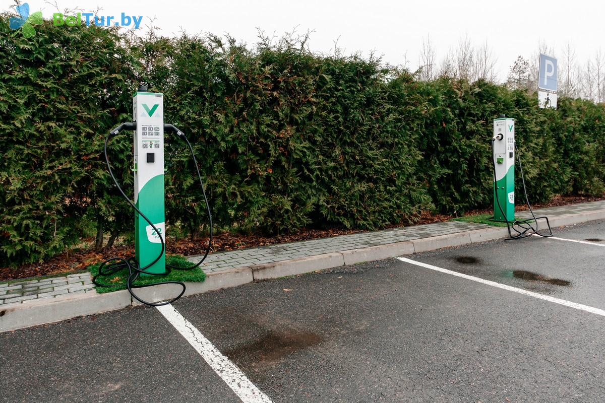 Rest in Belarus - hotel Drozdy club - Charging station for electric vehicles