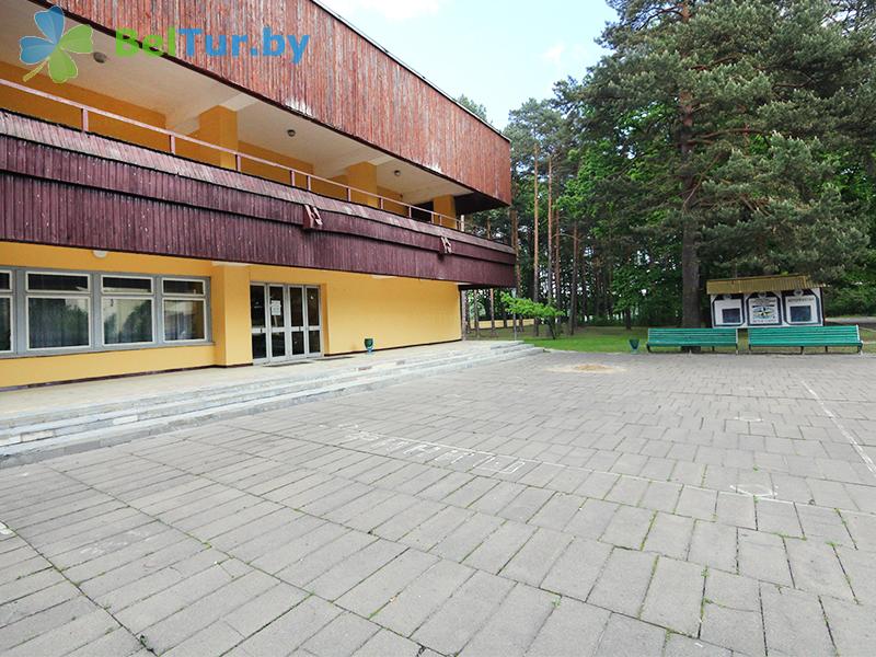 Rest in Belarus - recreation center Beloe ozero - dining hall