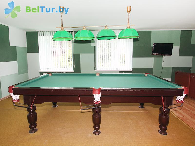 Rest in Belarus - recreation center Beloe ozero - Billiards