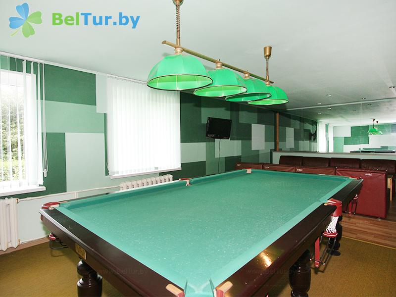 Rest in Belarus - recreation center Beloe ozero - Billiards